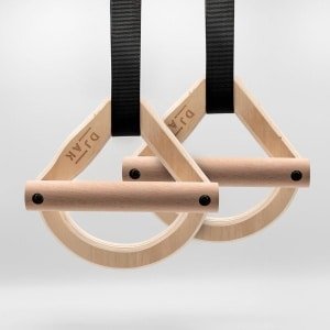 Houten Turnringen en Parallettes voor Calisthenics en Krachttraining
