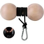 Houten polsroller en onderarmversterker - Grip Strength Trainer en Krachttrainer voor Vingers en Pols