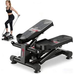 Hydraulische Mini Stepper - Compacte Hometrainer - Full Body Training - Verstelbare Weerstand - 41 x 34 x 19 cm