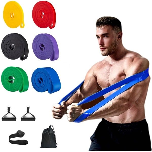IMPERATORIS® Weerstandsbanden Set - Fitness Elastiek - Sport Elastieken - Voor Krachttraining - Veelkleurig