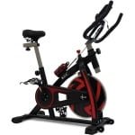 Indoor Trainingsfiets - Hometrainer Fitnessfiets - Thuis Sporten - Instelbaar Weerstandsniveau - 91x46x110 cm