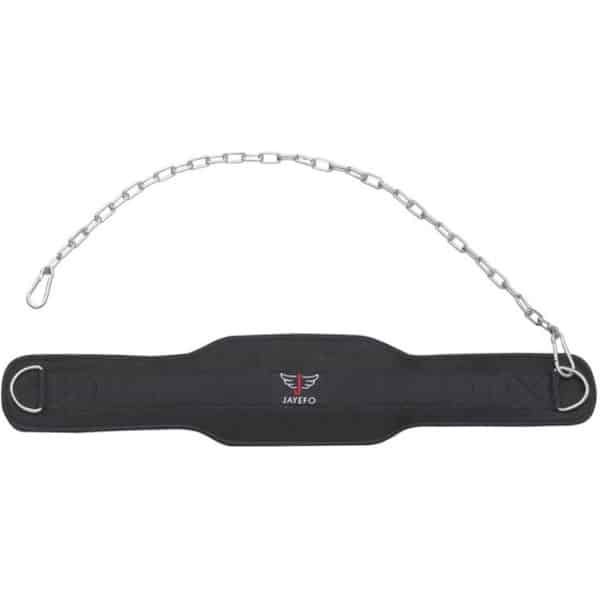 Industriële Sterkte DIP Riem met Ketting voor DIPS en Pull UPS - 36 Inch Gewogen Ketting voor Gewichtheffen en Crossfit
