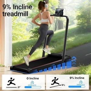 Inklapbare Elektrische Loopband - Ruimtebesparend Hometrainer tot 12 km/u