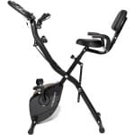 Inklapbare Hometrainer - Indoor Fiets - Thuis Trainen - 8 Weerstandsniveaus - 97x51x115 cm - Zwart