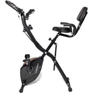 Inklapbare Hometrainer - Indoor Fiets - Thuis Trainen - 8 Weerstandsniveaus - 97x51x115 cm - Zwart