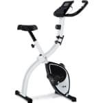 Inklapbare Hometrainer met Weerstand en Hartslagsensor voor Fitness Thuis