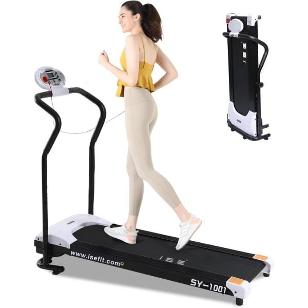 Inklapbare Loopband met Motor 750W - Max 10 km/u - voor Hardlopen en Wandelen - LCD Display & 3 Programma's