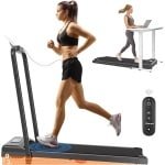 Inklapbare Loopband voor Thuis en Kantoor met Helling, Afstandsbediening en LED-Display - 2,5 PK, Tot 12 km/u