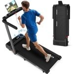 Inklapbare Loopband voor Thuis met Bluetooth en 12 Trainingsprogramma's