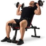 Inklapbare Trainingsbank voor Krachttraining en Full-Body Workouts - Verstelbaar