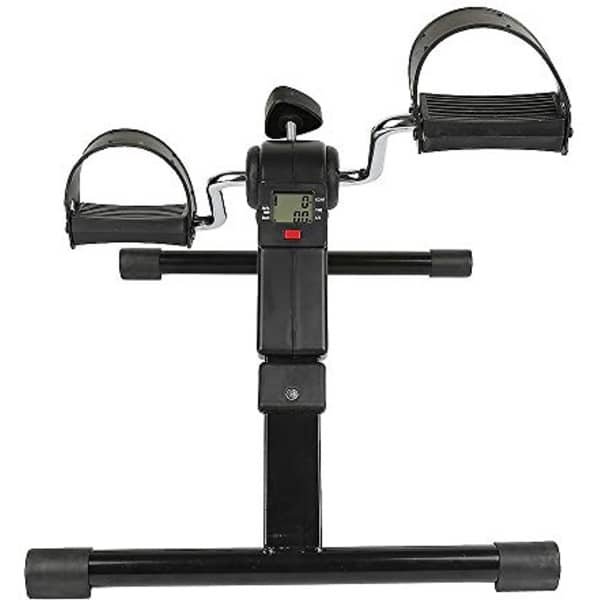 Inklapbare mini-hometrainer voor herstel van armen en benen met LCD-monitor en verstelbare weerstand