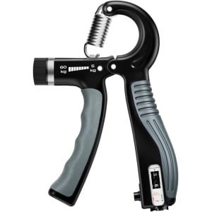 Instelbare Handknijper Krachttrainer met Slimme Teller 5-60 kg