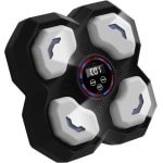 Intelligente Boksmachine - Muziek Bokspad - Thuis Krachttraining - Draadloze Muziek Integratie - 31CM Diameter - Zwart