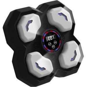 Intelligente Boksmachine - Muziek Bokspad - Thuis Krachttraining - Draadloze Muziek Integratie - 31CM Diameter - Zwart