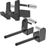 J-haken en halterschijvenhouderset voor 3" x 3" Power Rack - krachttraining en gewichtsopslag bevestigingen