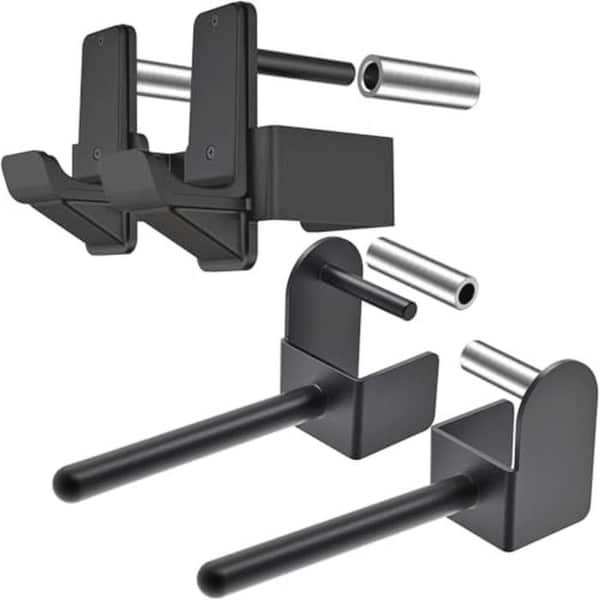 J-haken en halterschijvenhouderset voor 3" x 3" Power Rack - krachttraining en gewichtsopslag bevestigingen