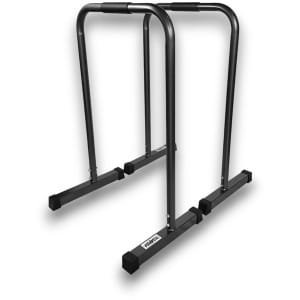 KRAKEN Dip Bars | Premium Fixed Fitness Equalizer Dipbars | Krachttraining, Turnen, Gynmnastiek, Calisthenics | Hoge kwaliteit Metalen liggers | High Grip | Blessure preventie | Train Overal | Opdrukset met één hoogte