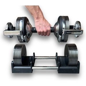 KRAKEN Verstelbare Dumbbell 32 KG | Halterset Verstelbaar in Gewicht | Adjustable Fitness Dumbbell | Krachttraining Trainingshalter 20KG | Tactical Dumbbell | Maximum Efficiency | ideaal voor Thuis- en Gym Training | PREMIUM model met 1 KG stappen!