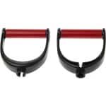 Kabel Handgrepen - Fitness Handvatten - Krachttraining Thuis - Ergonomisch Ontwerp - 698 x 1333 x 1524 cm - Zwart/Rood