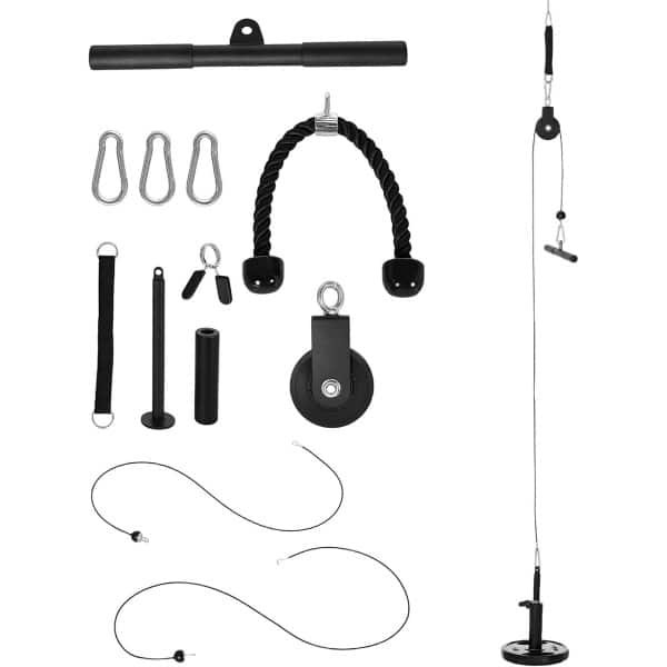 Kabel Katrol Systeem voor Krachttraining Thuisgym Lat Pull Down Biceps Triceps Training