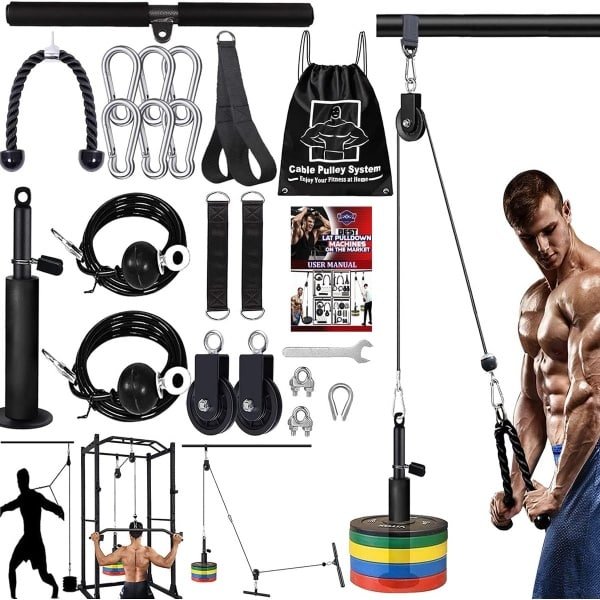 Kabel Katrol Systeem voor Thuis Krachttraining Gym Accessoires