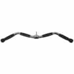 Kabel LAT Bar met Volledige Rotatie en Comfortabele Handvat voor Krachttraining en Spieropbouw - 76 cm