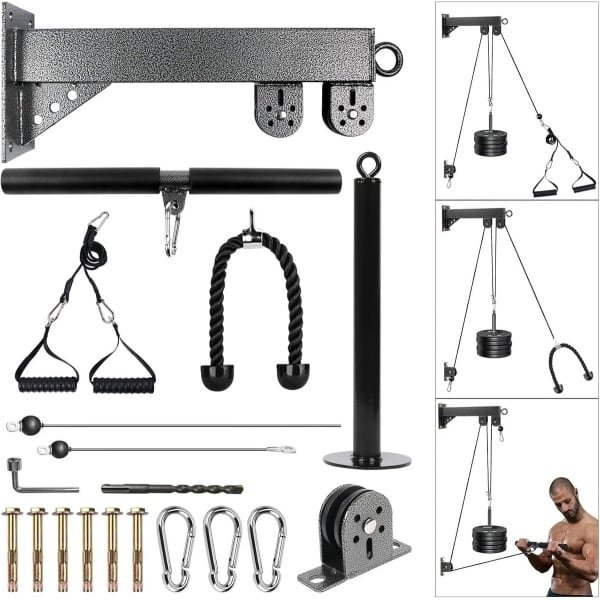 Kabel Pulley Systeem voor Krachttraining Thuisgym Lat Machine Accessoire