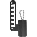 Kabel Squat Bevestiging - Riem Squat Accessoire - Krachttraining Thuis - Robuust Staal Ontwerp - 26x12.4cm - Zwart