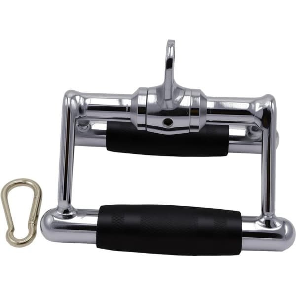 Kabelaccessoires voor Krachttraining: LAT Pulldown Stang, Draaibare D-Bar en Triceps Touw voor Kabelmachine