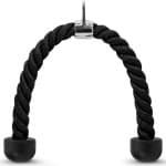 Kabelhouder Fitness - Accessoire Krachttraining - Thuis Sporten - Verchroomd Materiaal - 50.8 cm Staaf - Zilver