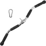 Kabelmachine Accessoire Set - V-Greep en Rechte Stang voor Krachttraining en Fitness