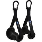 Kabelmachine Handgrepen - Fitness Accessoires - Krachttraining - Verstevigd Ontwerp - 11.4 Inch Lengte - Zwart
