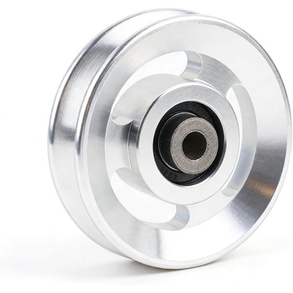 Katrolwiel voor fitnessapparatuur met aluminium lager, ideaal voor krachttraining - Ø 90 mm en 115 mm - Gym accessoire met soepel draaiend wiel