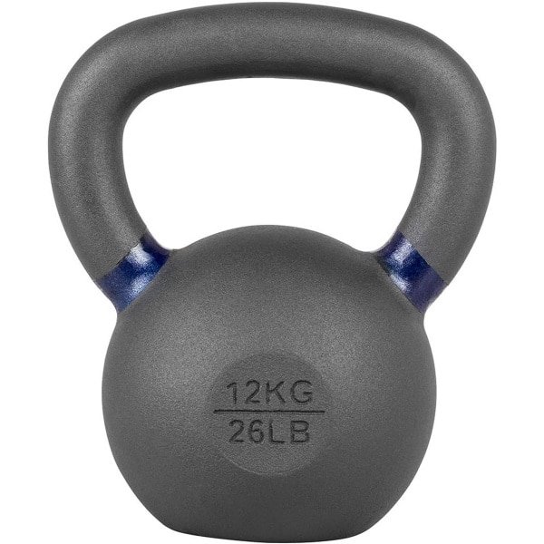 Kettlebell 12 kg voor Krachttraining en Fitness - Gewicht voor Thuisfitness