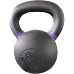 Kettlebell 20 kg Gietijzer voor Krachttraining Binnen en Buiten