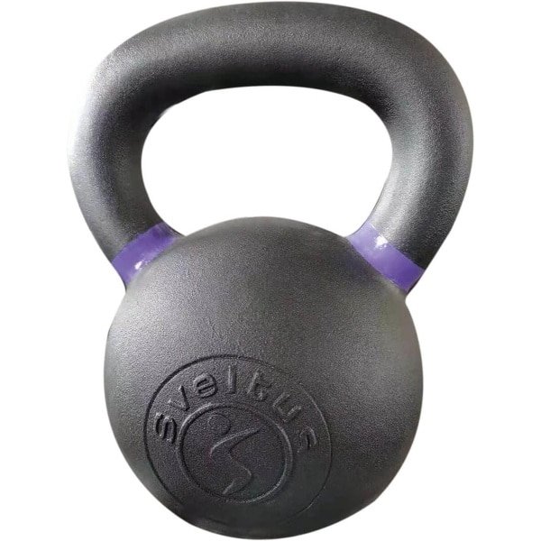 Kettlebell 20 kg Gietijzer voor Krachttraining Binnen en Buiten