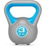 Kettlebell 3kg voor Krachttraining en Thuistraining - Ergonomisch Gewicht