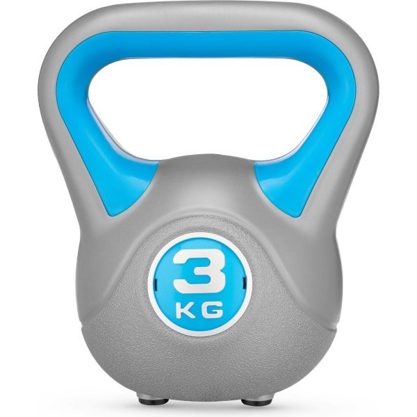 Kettlebell 3kg voor Krachttraining en Thuistraining - Ergonomisch Gewicht
