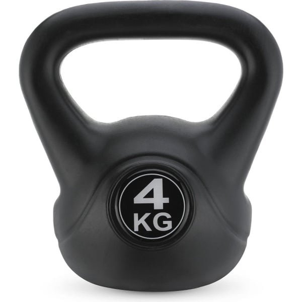 Kettlebell 4kg voor Krachttraining - Ergonomische Handgreep voor Thuis Fitness en Spiertraining
