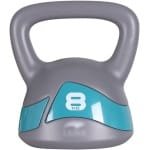 Kettlebell Gewicht - Kogelhalter Krachtballen - Thuis Krachttraining - Vloervriendelijk PE Materiaal - 8 kg - Groen