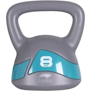 Kettlebell Gewicht - Kogelhalter Krachtballen - Thuis Krachttraining - Vloervriendelijk PE Materiaal - 8 kg - Groen