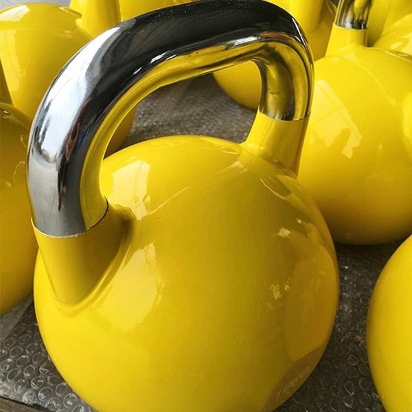 Kettlebell Gewichtset - Fitness Kettlebell - Thuis Krachttraining - Compact Flexibel Ontwerp - 8kg Gewicht - Kleurrijk