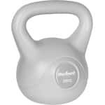 Kettlebell Gietijzer 20 kg Grijs voor Krachttraining