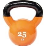 Kettlebell Gietijzer met Vinyl Coating - Diverse Gewichten voor Krachttraining