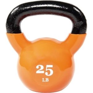 Kettlebell Gietijzer met Vinyl Coating - Diverse Gewichten voor Krachttraining