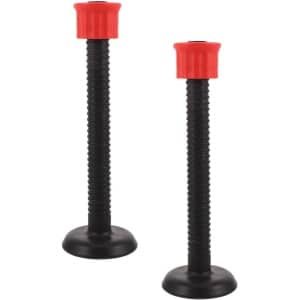 Kettlebell Handgrepen - Krachttraining Opzetstuk Halters - Thuisfitness - Antislip Ergonomische Grip - 2 Sets - Zwart