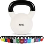 Kettlebell Neopreen met Oefenposter voor Functionele Fitness en Krachttraining