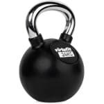 Kettlebell Rubber en Chroom voor Krachttraining