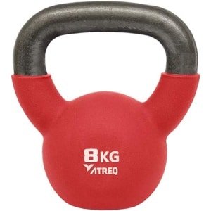 Kettlebell met Neopreen Gewicht voor Fitness en Krachttraining (8 kg)