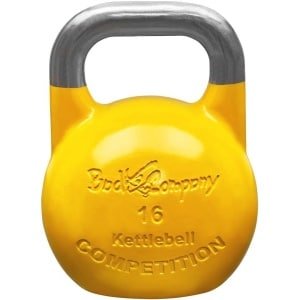Kettlebell van Staal - Swinghalter voor Krachttraining - 16 kg - Professionele Kwaliteit